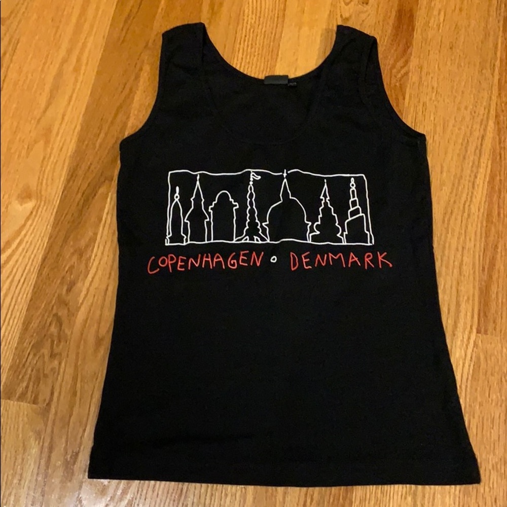 Copenhagen skyline fitted tank